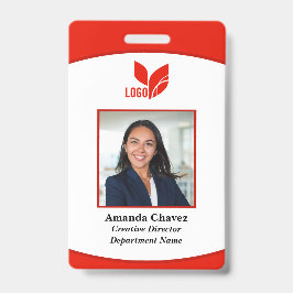 Crachá de Fotografias de Empregados Personalizados