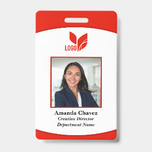 Crachá de Fotografias de Empregados Personalizados