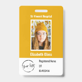 Crachá de Fotografias Personalizadas para Funcioná