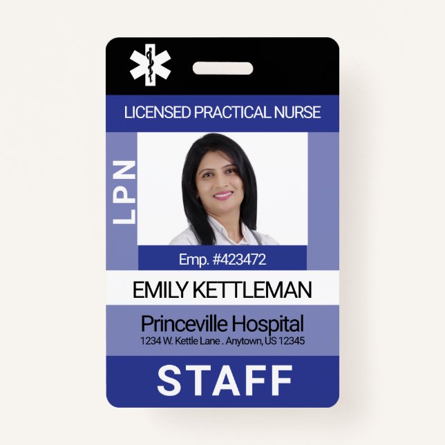 Crachá de Fotografias Personalizado - Editável (Frente)