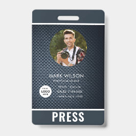 Crachá de Fotógrafo de Imprensa