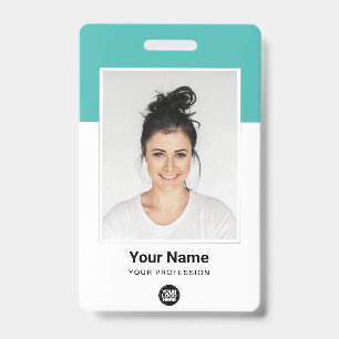 Crachá de Funcionário Personalizado com Foto Grand