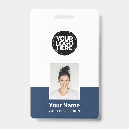 Crachá de Funcionário Personalizado - Foto, Código