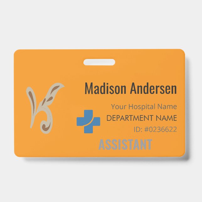 Crachá de Funcionarios plástico - Trade.Show.Secur (Frente)