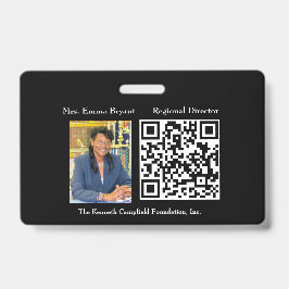 Crachá de ID da empresa