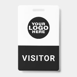 Crachá de ID de aprovação do logotipo de empresa p