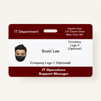 Crachá de ID Médico