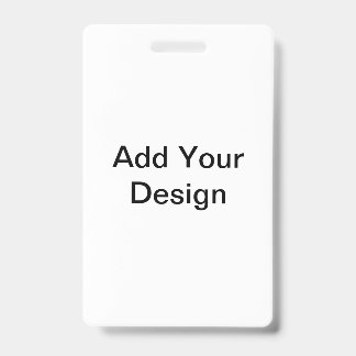 Crachá de identificação com foto Adicione seu crac