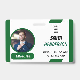 Crachá de Identificação com Foto Personalizada