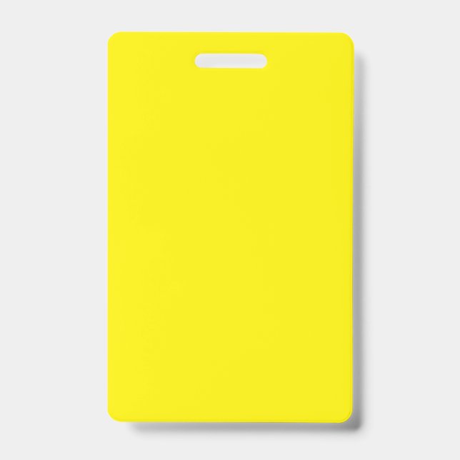 Crachá de Identificação com Foto Personalizado | A (Frente)