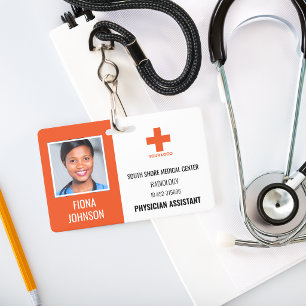 Crachá de Identificação com Foto Personalizado par