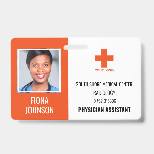 Crachá de Identificação com Foto Personalizado par