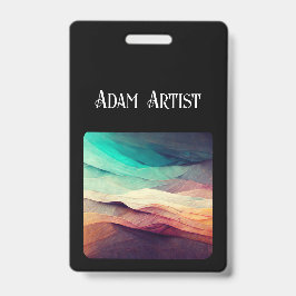 CRACHÁ DE IDENTIFICAÇÃO DO ARTISTA