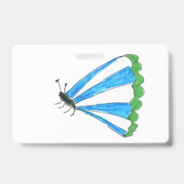 Crachá de identificação do Florance