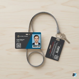 Crachá de Identificação Fotográfica Personalizado