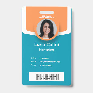 Crachá de Identificação Personalizado com Logotipo
