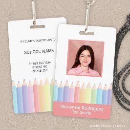 Crachá de Identificação Personalizado com Nome de 
