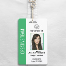 Crachá de Identificação Personalizado Corporativo 