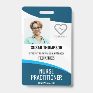 Crachá de Identificação Personalizado Hospitalar E