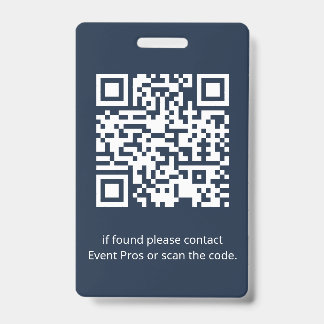 Crachá de identificação personalizado para funcion