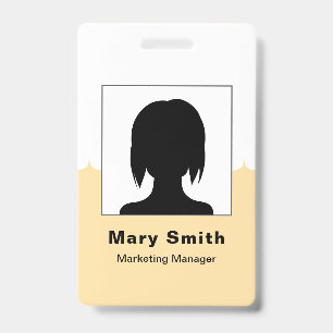 Crachá de Identificação Personalizado para Funcion