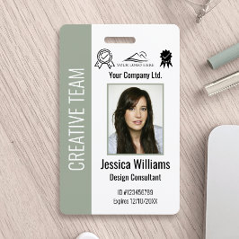 Crachá de Identificação Personalizado para Funcion
