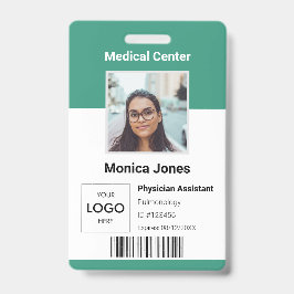 Crachá de Identificação Profissional com Foto