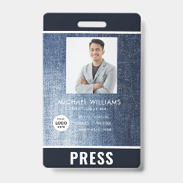 Crachá de Imprensa Fotografador