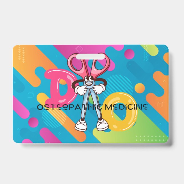 Crachá de Medicina Osteopática (Frente)