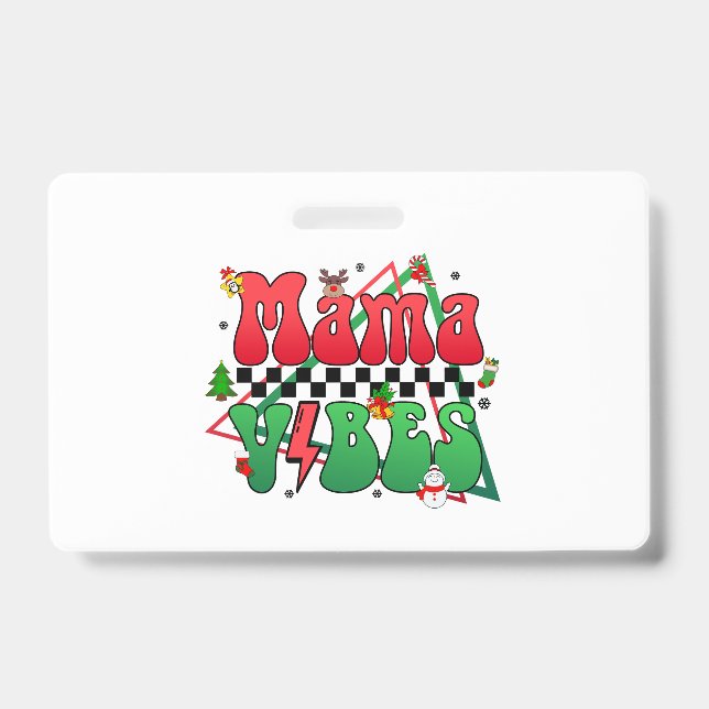 Crachá de Natal (Frente)