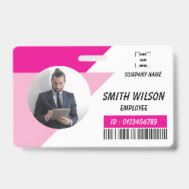 Crachá de Negócios com Foto Personalizada