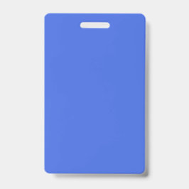 Crachá de Nome Azul Real com Design Elegante e Min
