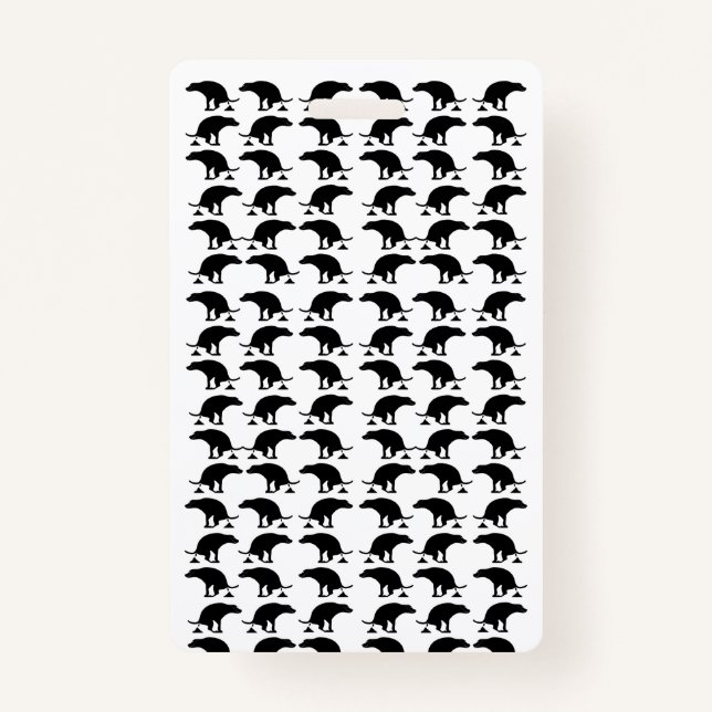 Crachá de nome de etiqueta de Poop Engraçado do Se (Frente)