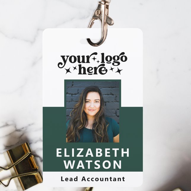 Crachá de Nome Personalizado com ID de Evento e Fo (Criador carregado)