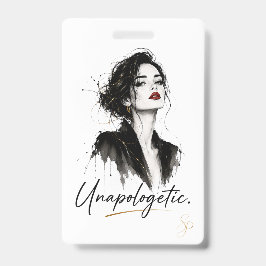 Crachá de Nome Personalizado | Sem Desculpas.