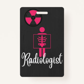 Crachá de Nome Radiologista