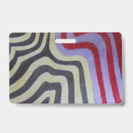 Crachá de Ondas Colorido