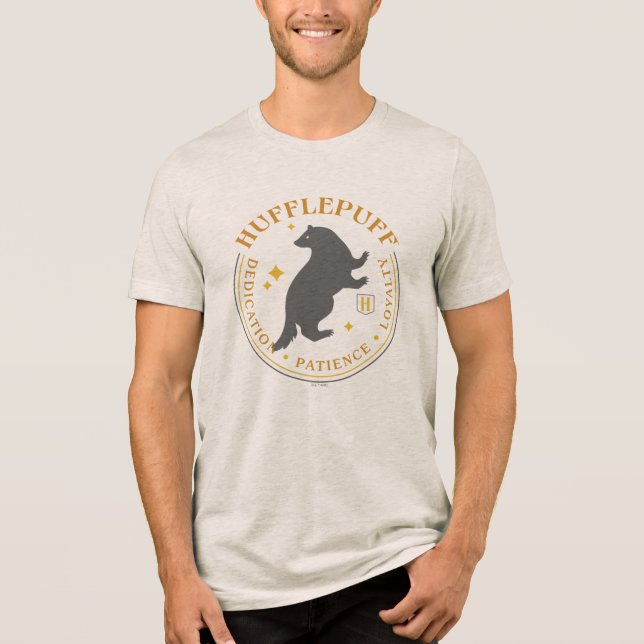 Crachá de Orgulho da Casa HUFFLEPUFF™ (Frente)