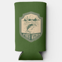 Crachá de Pesca Norte de Wisconsin