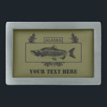 Crachá de pescadores de Combate do Alasca<br><div class="desc">Com base num prêmio militar comum, o Crachá de Pescadores de Combate comemora a sobrevivência da pesca de combate no Alasca. Uma versão preta, "subjugada", do Crachá de Combate, a cor do cheio. Ele apresenta um Salmão Sockeye sobre uma coroa de coníferas. A leitura de texto "ALASKA" está localizada no...</div>