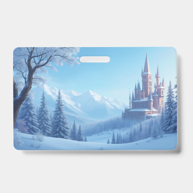 Crachá de plástico congelado (Frente)