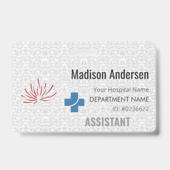 Crachá de PVC durável - Custom.Event.Corporate.ID (Frente)