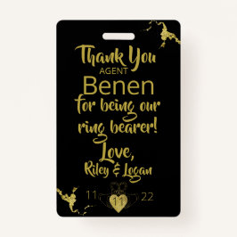 Crachá de Segurança do Bearer de Toque