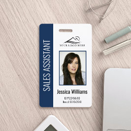 Crachá de Segurança Pessoal de Funcionário Corpora
