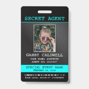 Crachá de Spy do Agente Secreto