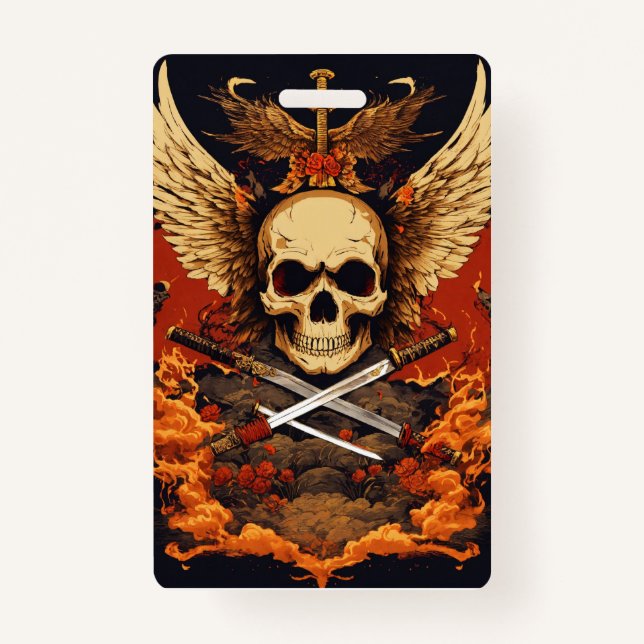 crachá de tendência (Verso)