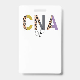 Crachá de trabalho de CNA 