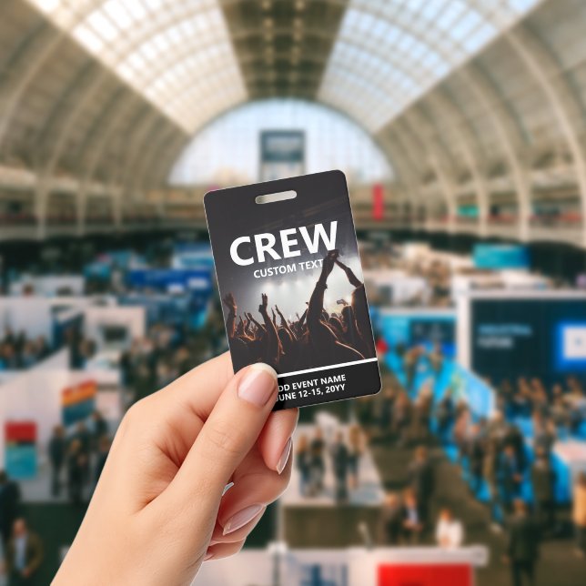 Crachá de Tripulação Personalizada de Acesso a Eve (Conferência)