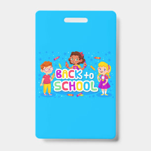 Crachá De volta à escola