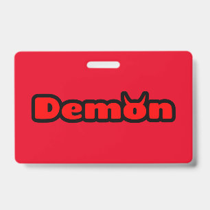 Crachá Demoníaco